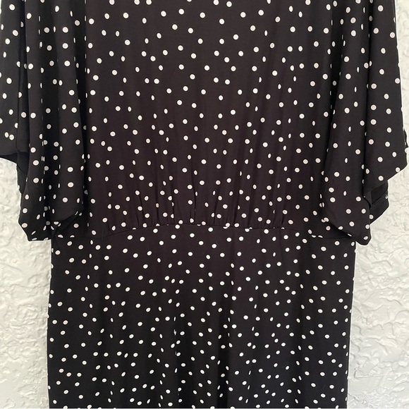 NWT ASOS Polka Dot Mini Dress Size 16 - Picture 7 of 9
